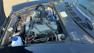 1982 Fiat 124 Spider 2000 Start Up