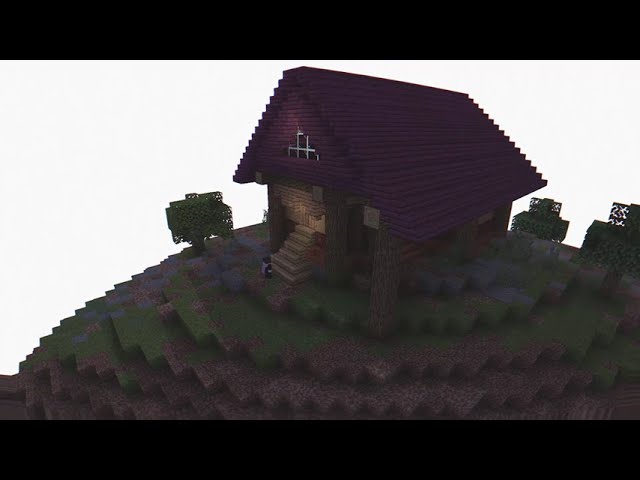 House on an island Minecraft Map