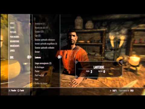 comment monter de niveau a skyrim