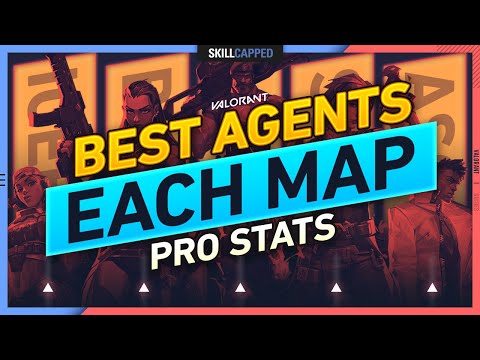 The BEST AGENTS for EACH MAP based on PRO STATS in VALORANT