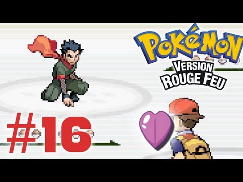 comment ouvrir l'arène de jadielle pokemon rouge feu