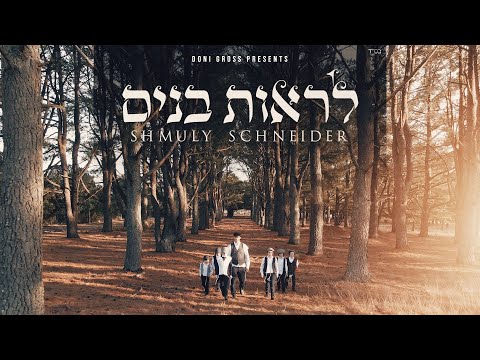 Shmuly Schneider - Liros Bunim  |  שמולי שניידער - לראות בנים