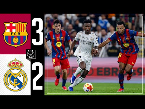 HIGHLIGHTS | Barcelona 3-2 Real Madrid | Spanish Super Cup