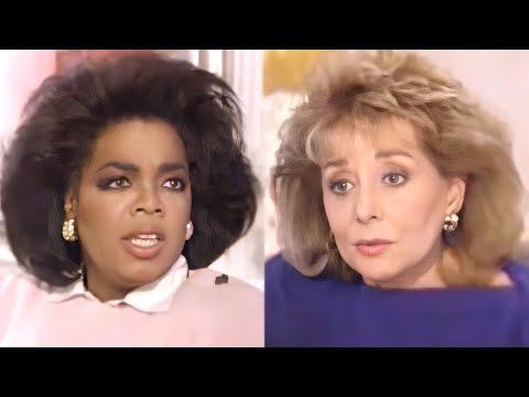 Oprah cries to Barbara Walters: "I wish I was white" (1988)