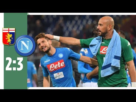 FC Genua -  SSC Neapel 2:3 / Mertens mit traumhaftem Freistoß