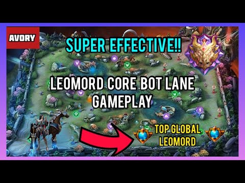 Core Bot Lane Leomord! [Top Global Leomord] Avory - Mobile Legends #18