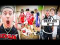 THIS AAU TEAM TRIED TO KICK MY PLAYER IN THE FACE