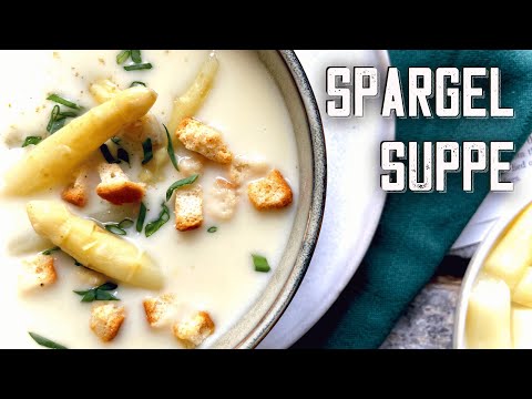 Leckere und cremige Spargelsuppe - ein einfaches Rezept