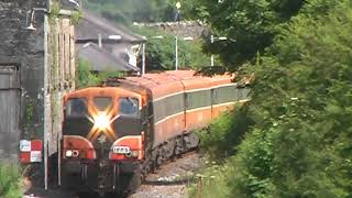 preview picture of video '171 & 152 & MK3s on IRRS railtour departing Cloughjordan 27-June-2009'