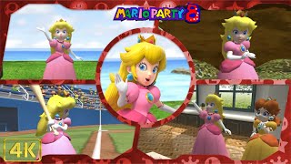 All Minigames (Peach gameplay)  Mario Party 8 for 