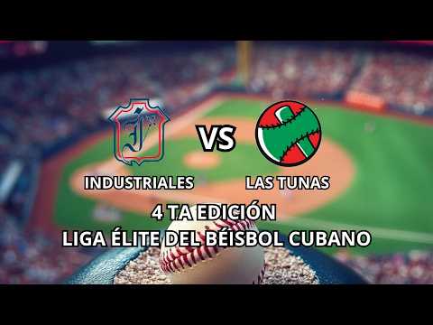EN VIVO Liga Elite de beisbol 1er Juego Industriales vs Las Tunas