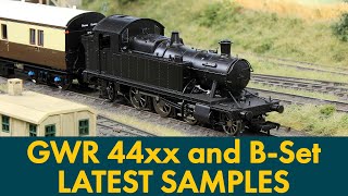 GWR 44xx 2-6-2T and B-Set Samples from Rapido