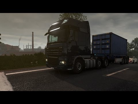 ETS 2 1.25.2.2 - DAF XF105.510 delivering Canned Tuna - Trip: Heilbronn - Luxembourg
