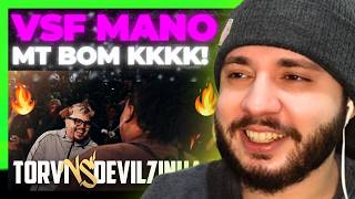 (ELE QUERIA PERDER 🔥) TORVI X DEVILZINHA - 1ª FASE - BDCOLISEU | REACT BAUEB