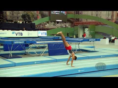 SARAIVA Joao (POR) - 2018 Trampoline Worlds, St. Petersburg (RUS) - Qualification Tumbling R2