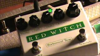 Video thumbnail for Red Witch Pentavocal Trem pedal by Russo Music