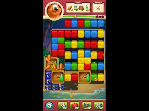 Toon Blast Level 4962 - NO BOOSTERS 🐻🐺🐱 | SKILLGAMING ✔️