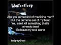 Wintersleep - Weighty Ghost with lyrics