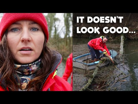 Never Cruise During Storm of the Century! Most Adventurous Day on a Narrowboat #84
