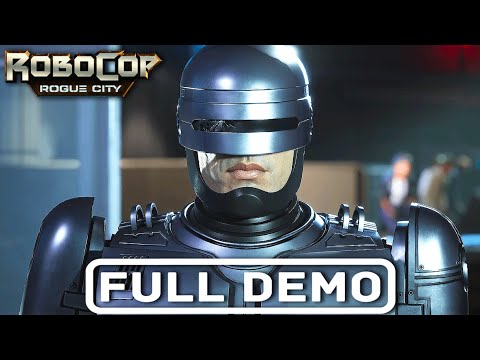 ROBOCOP Rogue City Gameplay Walkthrough Part 1 - FULL DEMO (No Commentary)