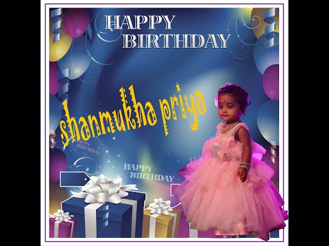 SHANMUKHA PRIYA  1st birthday celebrations