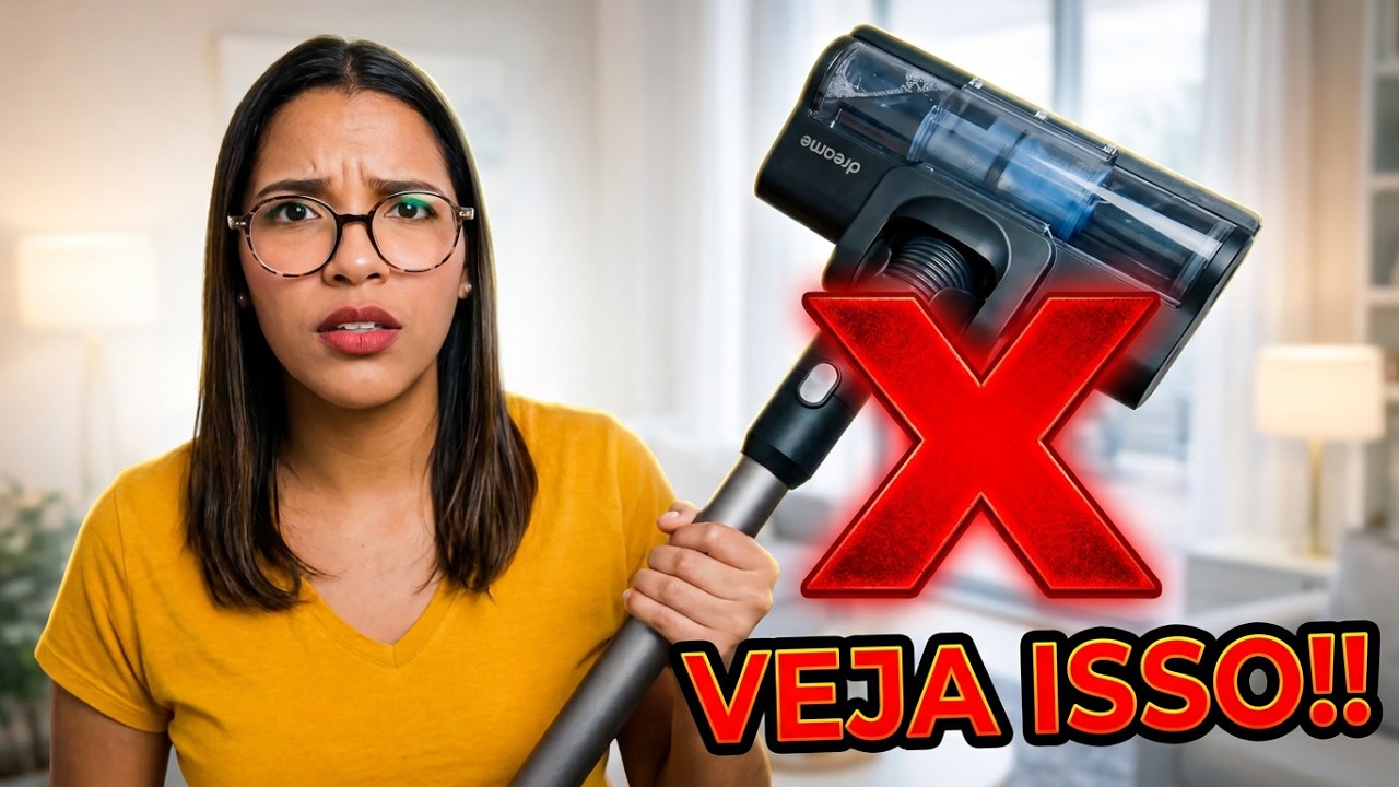Miniatura da avaliação em vídeo de Aspirador Vertical Sem Fio Dreame H60 GT