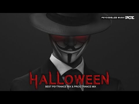 HALLOWEEN PARTY SONG MIX 2021 - BEST PSYTRANCE MIX & PROG TRANCE MIX 2021 👻🎃