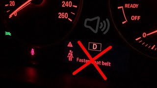 How To Turn Off Seat Belt Warning Tone?