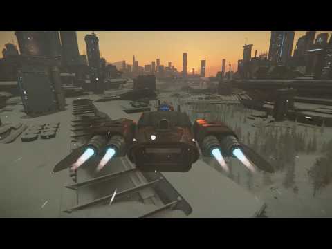 Star Citizen PTU 3.8.0. New Babbage flying