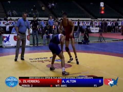 FILA Junior Freestyle 66kg Final: Danny Zilverberg vs. Andrew Alton