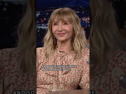 #MarySteenburgen never got through the full car scene in #StepBrothers 😭 #FallonTonight