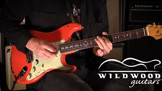 Video thumbnail for Fender Custom Shop Michael Landau 1963 Stratocaster - Relic  •  SN: R129568 by Wildwood Guitars
