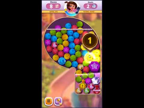 Diamond Diaries Saga Level 245 - NO BOOSTERS 💎 | SKILLGAMING ✔️