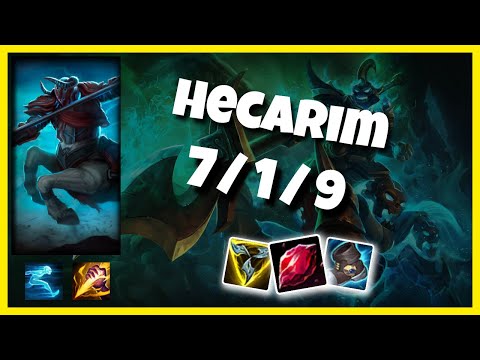 Hecarim 11.2 S11 Jungle Challenger Replay (7/1/9) - EU