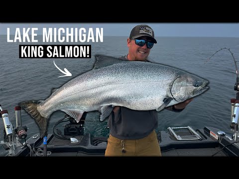 CRUSHING Limits of GIANT Lake Michigan Salmon!! | Manitowoc WI