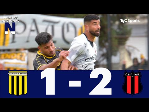 Almirante Brown 1-2 Defensores de Belgrano | Primera Nacional | Fecha 32 (Zona B)