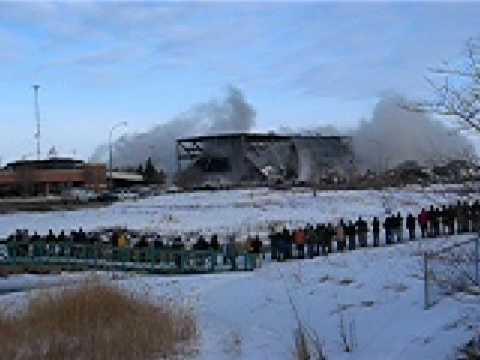 Demolition of the Winnipeg Arena