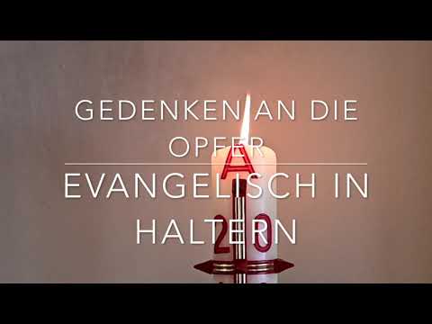 Gedenkminute für die Opfer