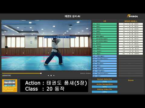 태권도 품새 심사 AI