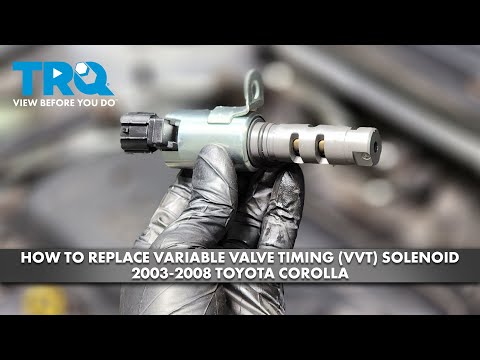 How to Replace Variable Valve Timing (VVT) Solenoid 2003-2008 Toyota Corolla
