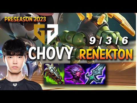 Gen Chovy RENEKTON vs FIORA Top - KR Ranked