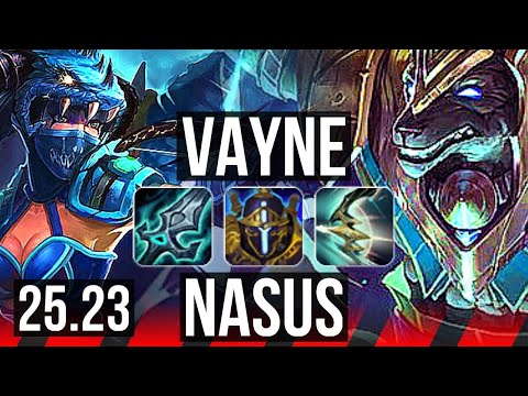 VAYNE vs NASUS (TOP) | 8/1/11 | EUW Diamond | 25.23