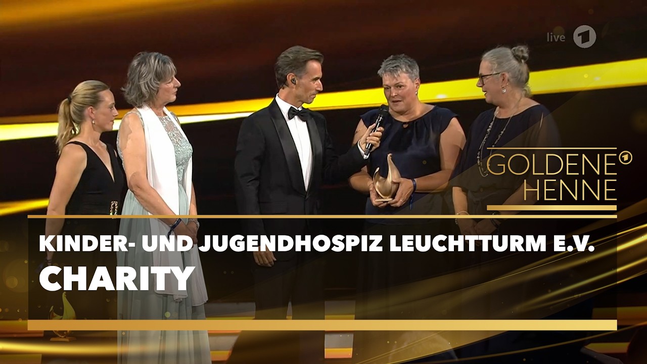 Kinder- und Jugendhospiz Leuchtturm e.V. wird in Charity ausgezeichnet | Goldene Henne 2026