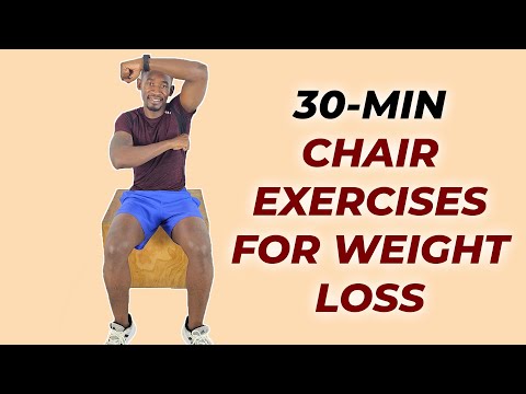 45 Minute Chair Workout for Abs and Core Strength No Repeats