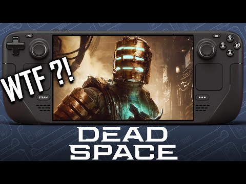 Dead Space 2023 Remake on Steam Deck! - You need to see this