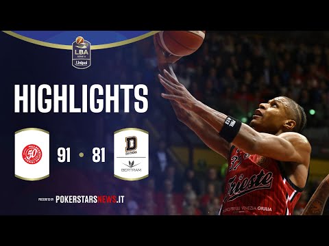 Pallacanestro Trieste - Bertram Derthona Tortona | PokerstarsNews Highlights Serie A Unipol 25/26