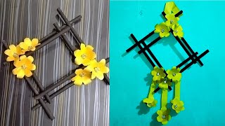 QUICK AND EASY WALL HANGING CRAFT | PAPER CRAFT #viral