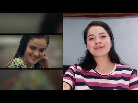 COLOMBIANA REACCIONA A BANDA MS - EL COLOR DE TUS OJOS (VIDEO OFICIAL)