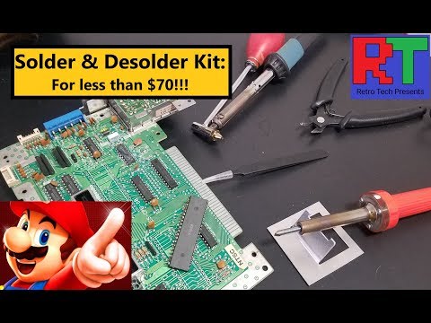 Poor Man's Soldering Toolkit (w/ Demo)