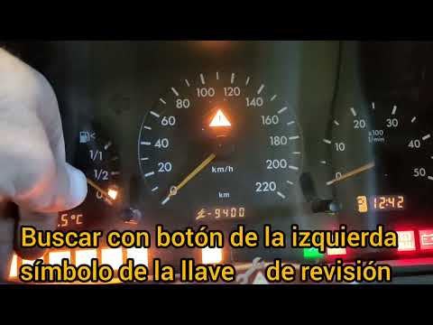 Reseteo revisión,reseteo mantenimiento mercedes ML carrocería (w163).(TALLER MILAN)